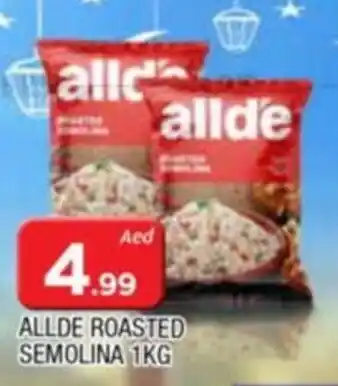 Al Madina ALLDE ROASTED SEMOLINA 1KG offer
