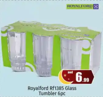 Bigmart Royalford Rf1385 Glass Tumbler 6pc offer