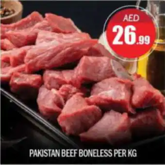 Bigmart PAKISTAN BEEF BONELESS PER KG offer