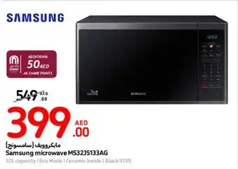 Carrefour Samsung Microwave MS32J5133AG offer