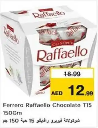 Nesto Ferrero Raffaello Chocolate T15 150gm offer