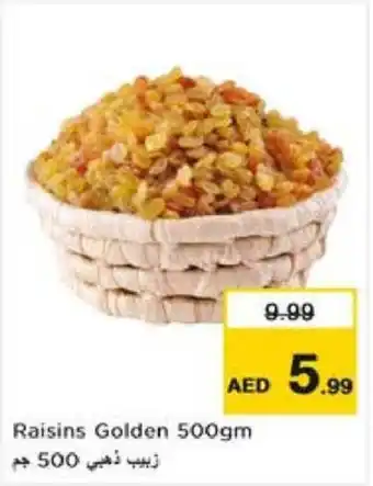 Nesto Raisins Golden 500gm offer