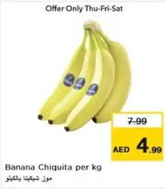 Nesto Banana Chiquita per kg offer