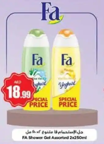 Nesto FA Shower Gel Assorted 2 x 250mL offer