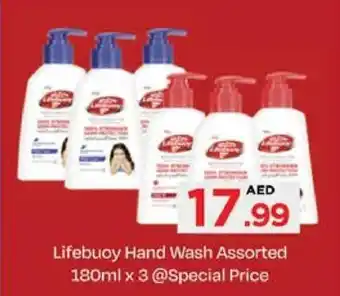 Nesto Lifebuoy Hand Wash Assorted 180ml x 3 offer