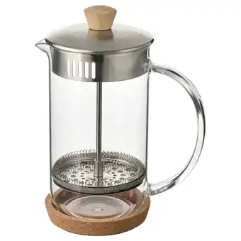 Ikea Ikea 365+ Coffee/tea maker, clear glass/stainless steel, 1 l offer