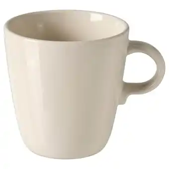 Ikea FÄrgklar Mug, glossy beige, 37 cl offer
