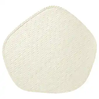 Ikea Paddfisk Place mat, palm leaf handmade, 37x35 cm offer