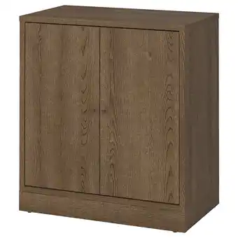 Ikea Tonstad Cabinet with doors, brown stained oak veneer, 82x47x90 cm offer
