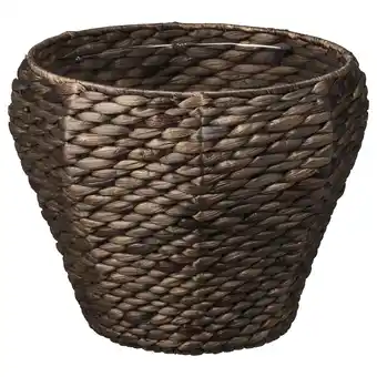 Ikea DruvflÄder Plant pot, water hyacinth/grey, 24 cm offer