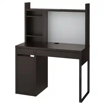 Ikea Micke Desk, black-brown, 105x50 cm offer