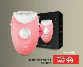 Nesto Braun Silk épill 3 SE 3176 offer