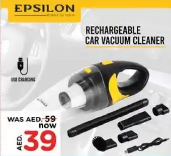 Nesto RECHARGEABLE CAR VACUUM CLEANER offer