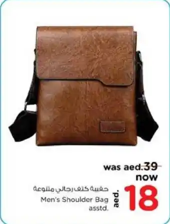 Nesto Mens Shoulder Bag asstd offer