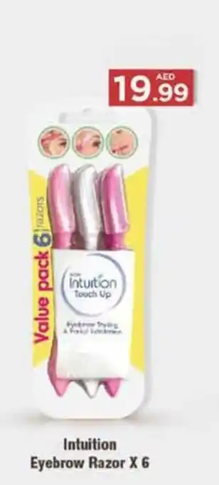Nesto Intuition Eyebrow Razor X 6 offer