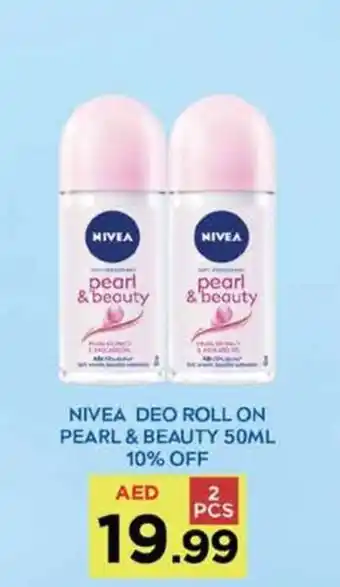 NIVEA DEO ROLL ON PEARL and BEAUTY 50ML