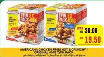Spar AMERICANA CHICKEN FRIES HOT AND CRUNCHY ORIGINAL 400G TWIN PACK offer