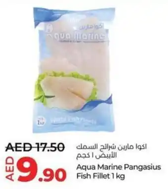 Lulu Hypermarket Aqua Marine Pangasius Fish Fillet 1 kg offer