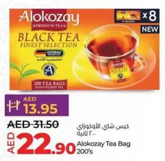 Lulu Hypermarket Alokozay Tea Bag 200's offer