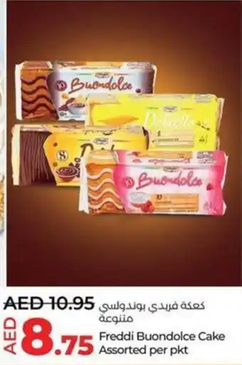 Lulu Hypermarket Freddi Buondolce Cake Assorted per pkt offer