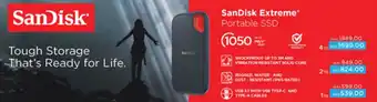 Emax SanDisk Extreme Portable SSD offer