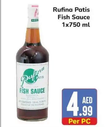 Day To Day Rufina Patis Fish Sauce 1x750 ml offer