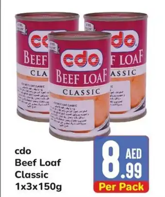 Day To Day Cdo Beef Loaf Classic 1x3x150g offer