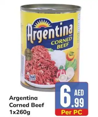 Day To Day Argentina Corned Beef 1x260g offer