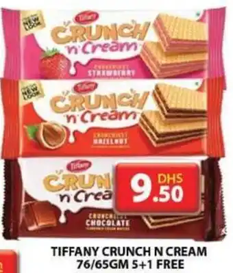 Grand Hyper Market TIFFANY CRUNCH N CREAM 76/65GM 5+1 FREE offer