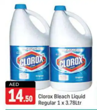 Shaklan Clorox Bleach Liquid Regular 1 x 3.78Ltr offer