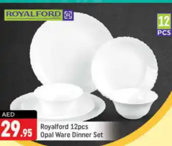 Shaklan Royalford 12pcs Opal Ware Dinner Set offer