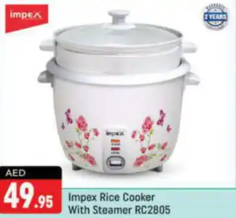 Shaklan Impex Rice Cooker With Steamer RC2805 offer