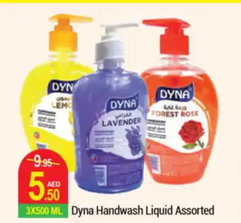 Dyna Handwash Liquid Assorted 3X500 ML