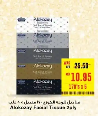 Spar Alokozay Facial Tissue 2ply offer