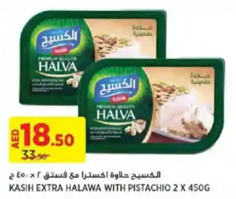 Géant KASIH EXTRA HALAWA WITH PISTACHIO 2 X 450G offer