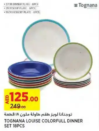Géant TOGNANA LOUISE COLORFULL DINNER SET 18PCS offer
