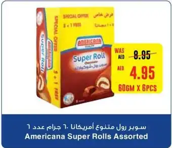 Megamart Americana Super Rolls Assorted offer