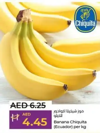 Lulu Hypermarket Banana Chiquita per kg offer