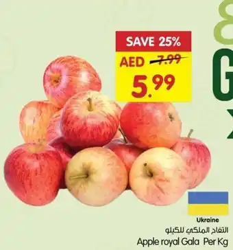 Gala Supermarket Apple royal Gala Per Kg offer