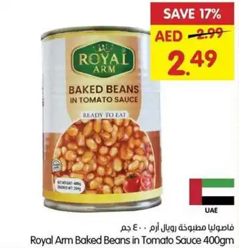 Gala Supermarket Royal Arm Baked Beans in Tomato Sauce 400gm offer