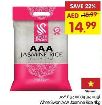 Gala Supermarket White Swan AAA Jasmine Rice 4kg offer