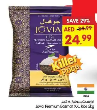 Gala Supermarket Jovial Premium Basmati XXL Rice 5kg offer
