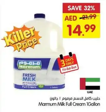 Gala Supermarket Marmum Milk Full Cream 1Gallon offer