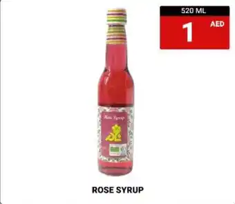 M Citymart ROSE SYRUP 520ML offer