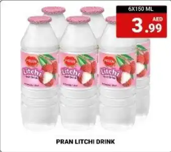 M Citymart PRAN LITCHI DRINK 6X150 ML offer