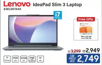 ECity Lenovo IdeaPad Slim 3 Laptop offer
