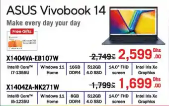 ECity ASUS Vivobook 14 X1404ZA-NK271W offer