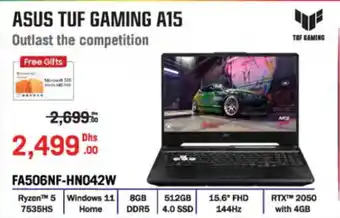 ECity ASUS TUF GAMING A15 offer