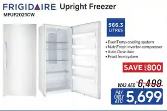 ECity FRIGIDAIRE Upright Freezer offer