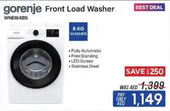 ECity gorenje Front Load Washer offer